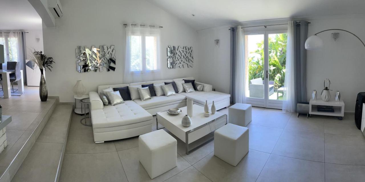 Villa Les Yuccas - Pool - Sea View Cagnes-sur-Mer Kültér fotó