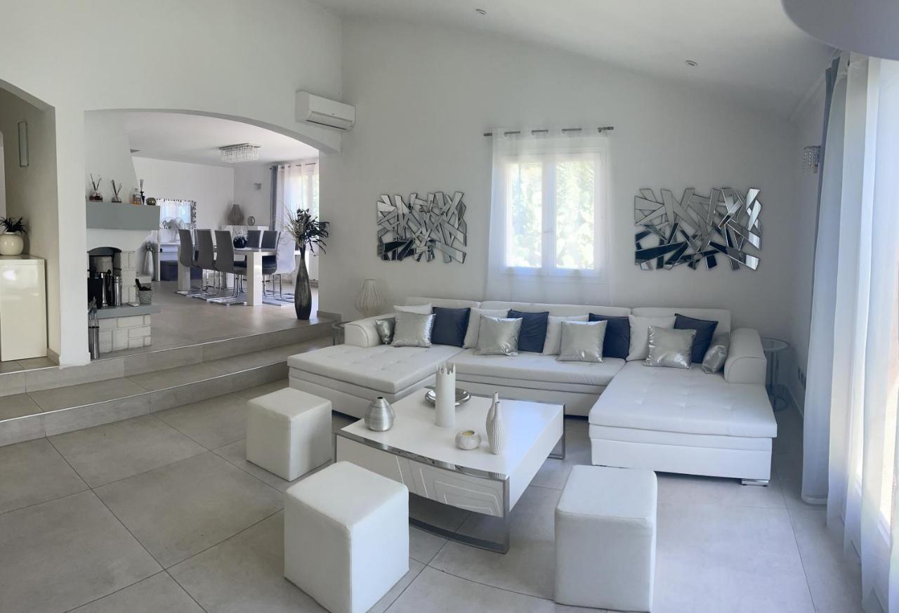 Villa Les Yuccas - Pool - Sea View Cagnes-sur-Mer Kültér fotó